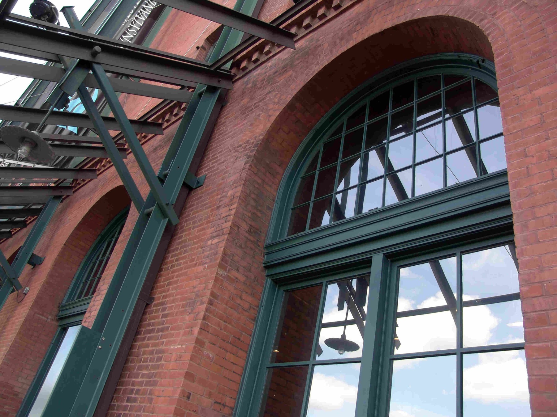 A historic brick commercial building restored by Salisbury Construction