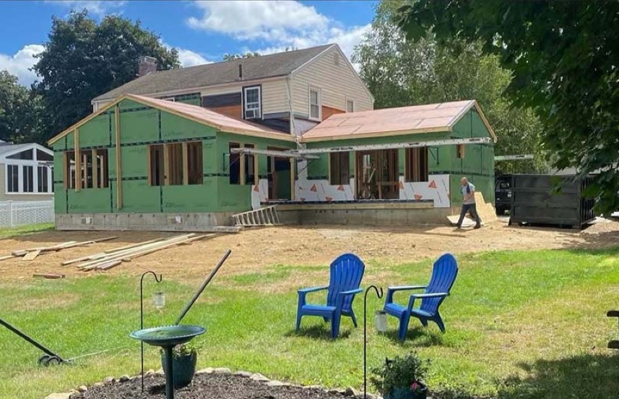 Home addition project